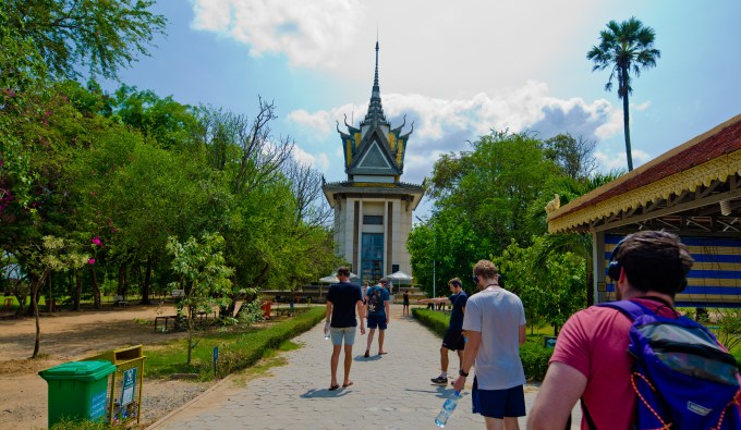 Entrance to the Killing Fields, Phnom Penh > TheRoamingNoodle